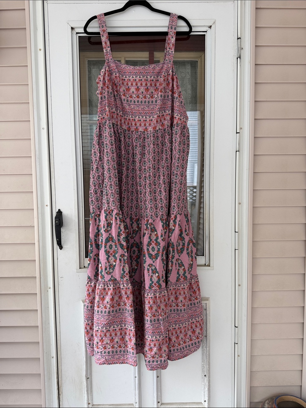 Cotton blend maxi dress size 2x